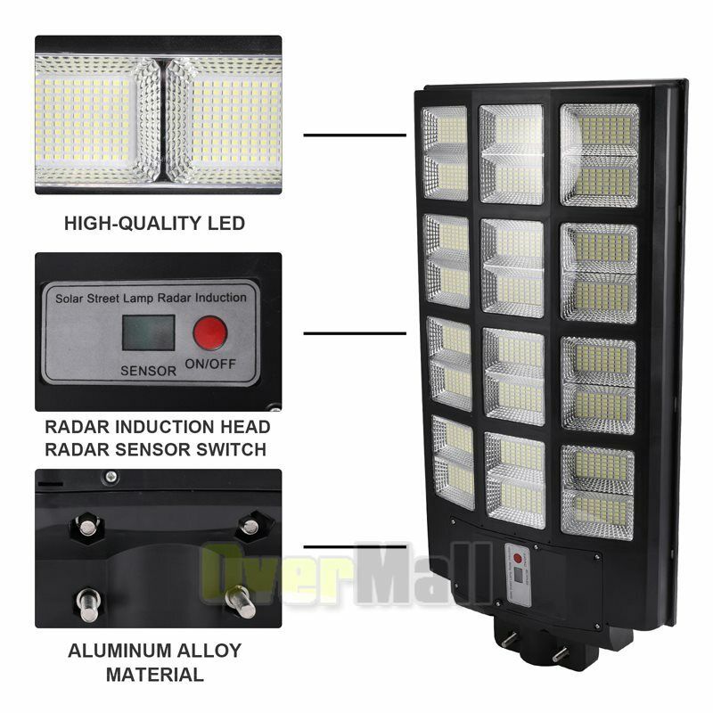 400W Solar Powered Waterproof Street Light