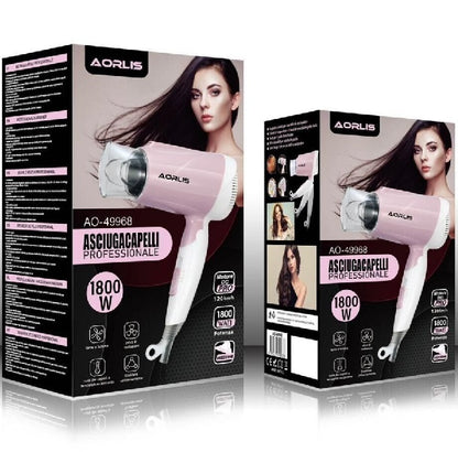 1800W Mini Foldable Hair Dryer