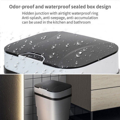 Smart Sensor Tech Savvy Modern Foldable Bin