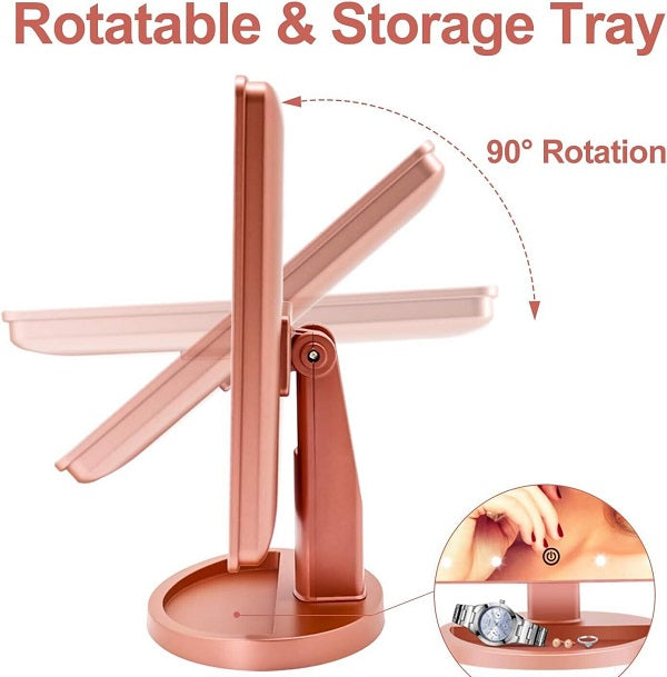 Smart Touch Makeup LED Mirror for Models