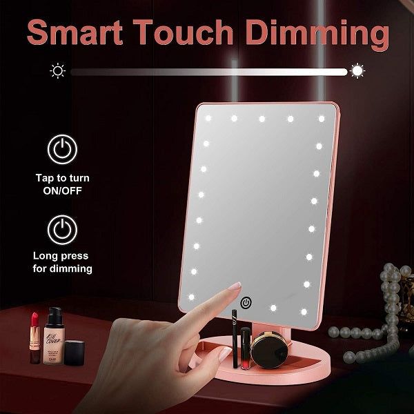 Smart Touch Makeup LED Mirror for Models