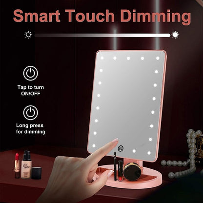 Smart Touch Makeup LED Mirror