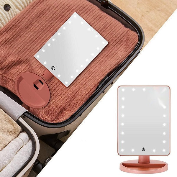 Smart Touch Makeup LED Mirror for Models