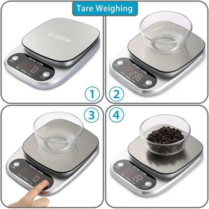 5kg/1g Digital Kitchen Food Scale With High Precision Capacity