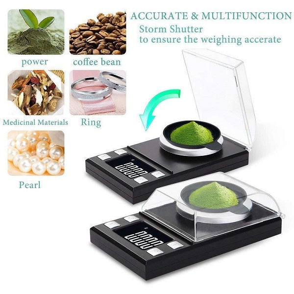 AB-C05 Mini Portable 100g/0.01g Jewelry Scale LCD Display