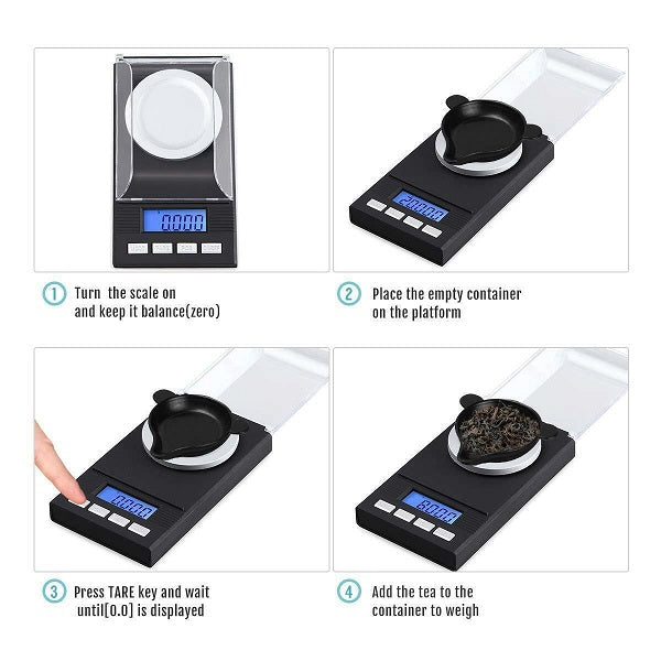AB-C06 Jewelry Scale LCD Display 4.5 Digits