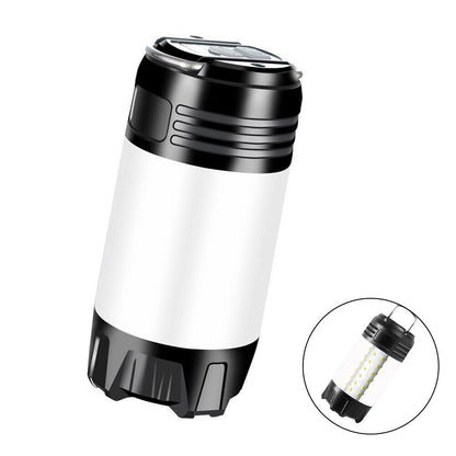 Portable 2 in 1 Rechargeable Hanging Camping Light
