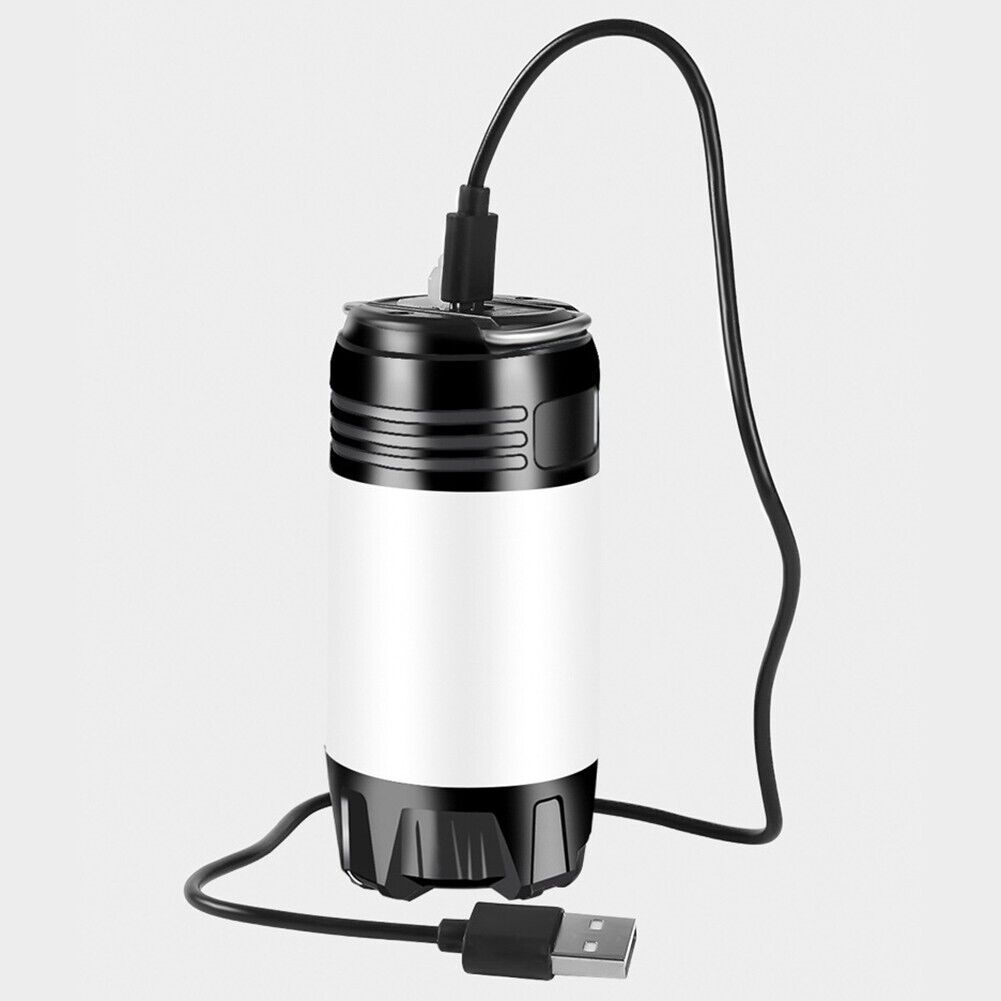 Portable 2 in 1 Rechargeable Hanging Camping Light