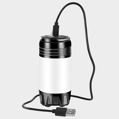 Portable 2 in 1 Rechargeable Hanging Camping Light