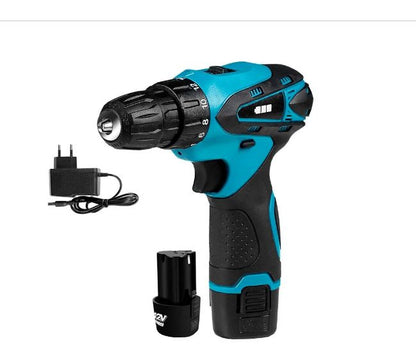 12V Cordless Lithium Battery Electric Drill Set