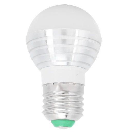 5W RGB LED E27 Bulb With Remote Control