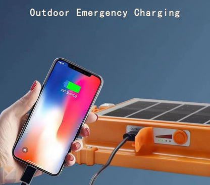 Solar Powered Multifunctional LED Light Doubles As Power Bank