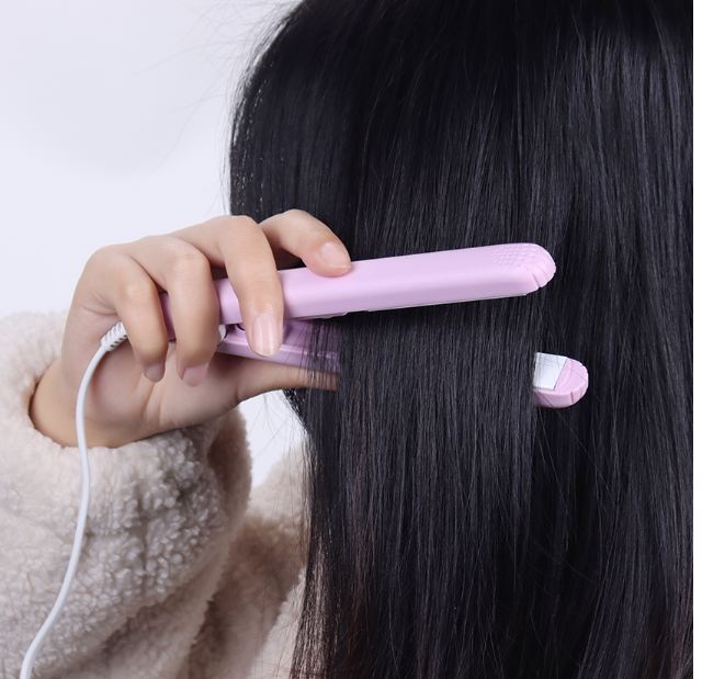 Cute Mini Hair Curler And Straightener