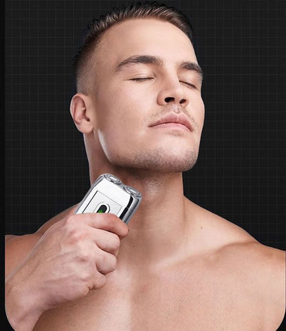 Portable Double-head Rotary Hair Shaver