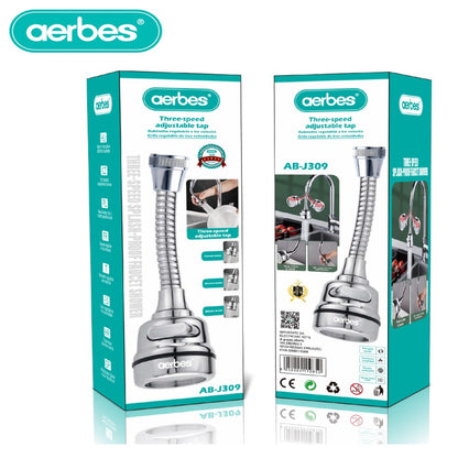 AquaFlow Three speed Adjustable Shower Head