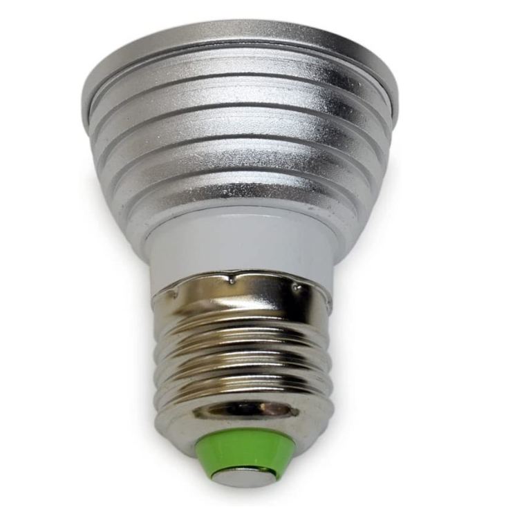 5W RGB LED E27 Bulb Light With Remote Control