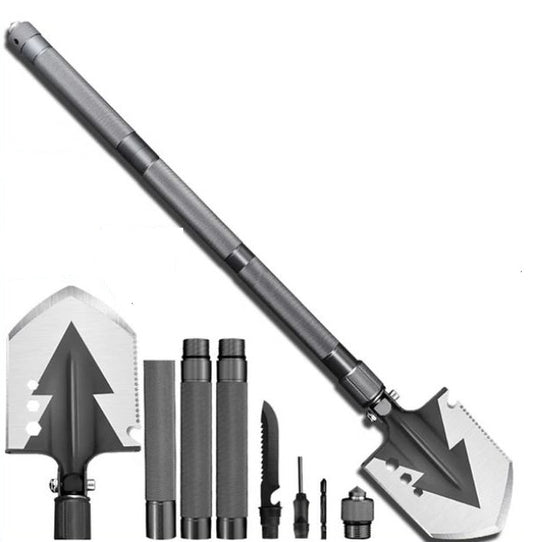 Multifunction Tactical Shovel Folding Camping Survival Emergency Tools
