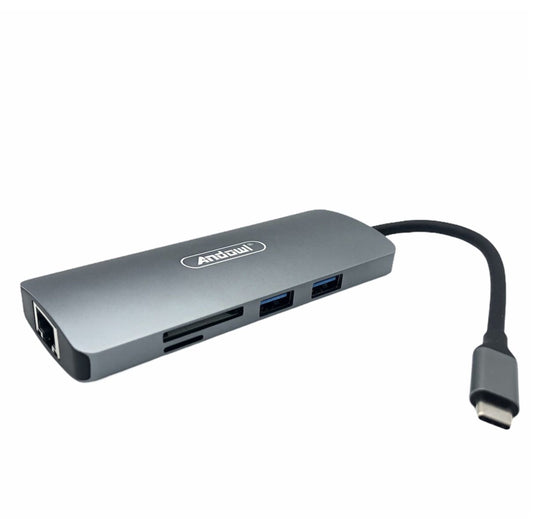 7-in-1 Type-C Hub Multi-Function Adapter
