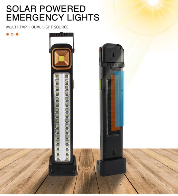 Rechargeable Solar Powered LED Light