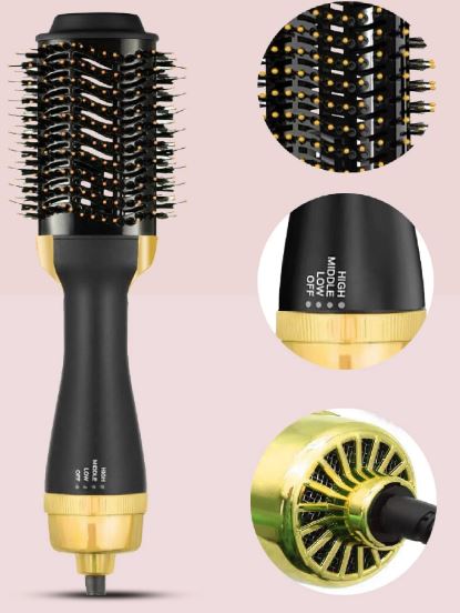 1200W Hot Hair Comb Ceramic Coating Protection with 3 Modes