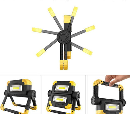Adjustable Foldable Double Outdoor Floodlight